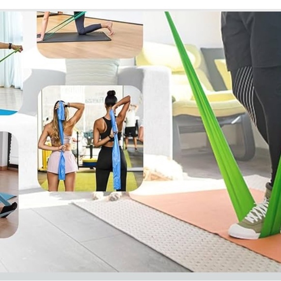 NEW: 5 piece Lianjindun Resistance Bands Set - Picture 2 of 6